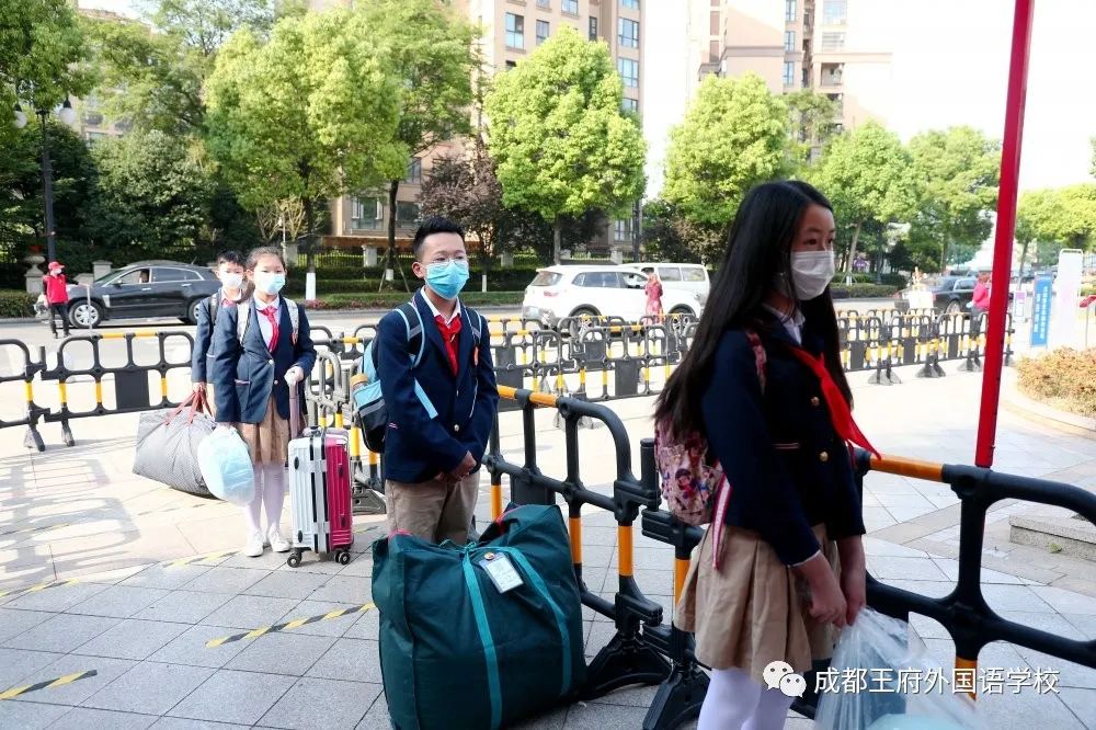 王府宝贝回家啦|小学部五六年级顺利返校