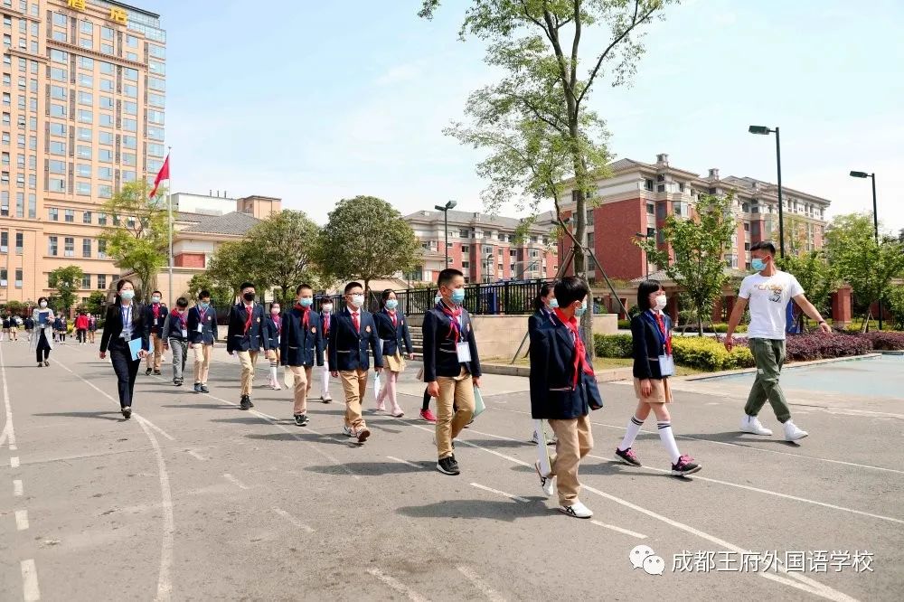 王府宝贝回家啦|小学部五六年级顺利返校