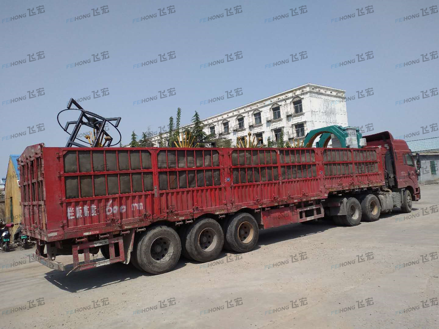 祝賀飛宏4套鋼筋加工設(shè)備陸續(xù)進(jìn)駐鄭濟(jì)鐵路項(xiàng)目施工現(xiàn)場(chǎng) 祝賀飛宏4套鋼筋加工設(shè)備陸續(xù)進(jìn)駐鄭濟(jì)鐵路項(xiàng)目施工現(xiàn)場(chǎng)