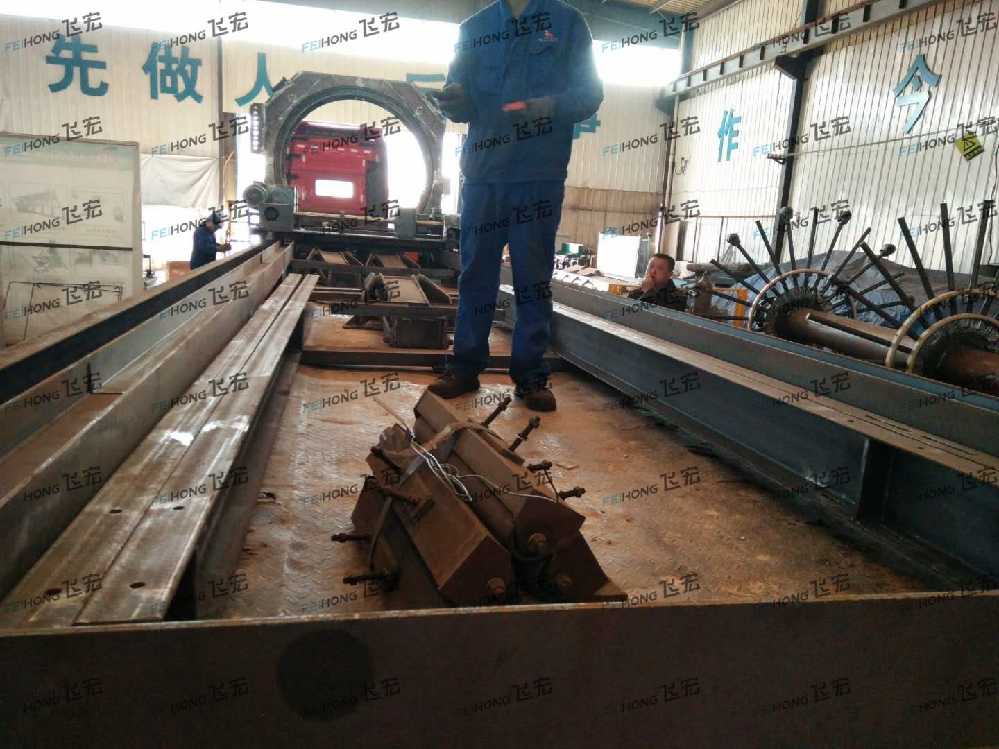 喜讯!祝贺飞宏1套智能钢筋加工设备进中交四公局205国道开化县改建工程施工现场 喜讯!祝贺飞宏1套智能钢筋加工设备进中交四公局205国道开化县改建工程施工现场
