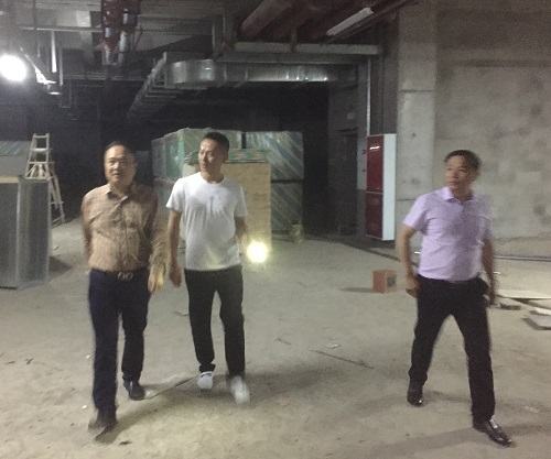 公司领导再次赴威远项目检查指导工作