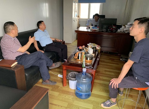 公司领导赴金堂项目检查指导工作并拜会甲方项目负责人 公司领导赴金堂项目检查指导工作并拜会甲方项目负责人
