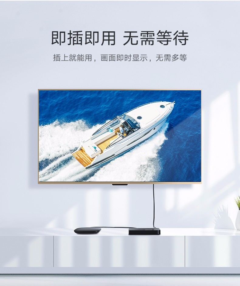绿联 40205 HDMI切换器五进一出5进1出 4K高清视频切屏器
