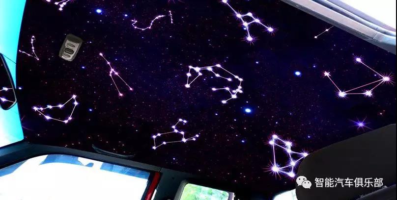 汽车氛围灯工艺探讨：三种星空顶实现方式