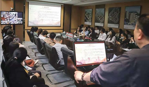 李國輝總工為金勤集團員工講授消防知識課 李國輝總工為金勤集團員工講授消防知識課