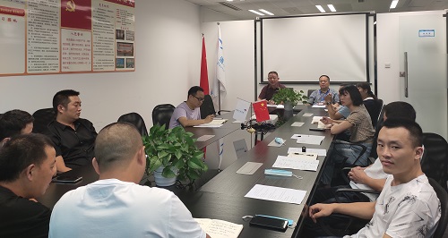 公司召開施工班組聯席會議 全力推進保利天悅酒店工程