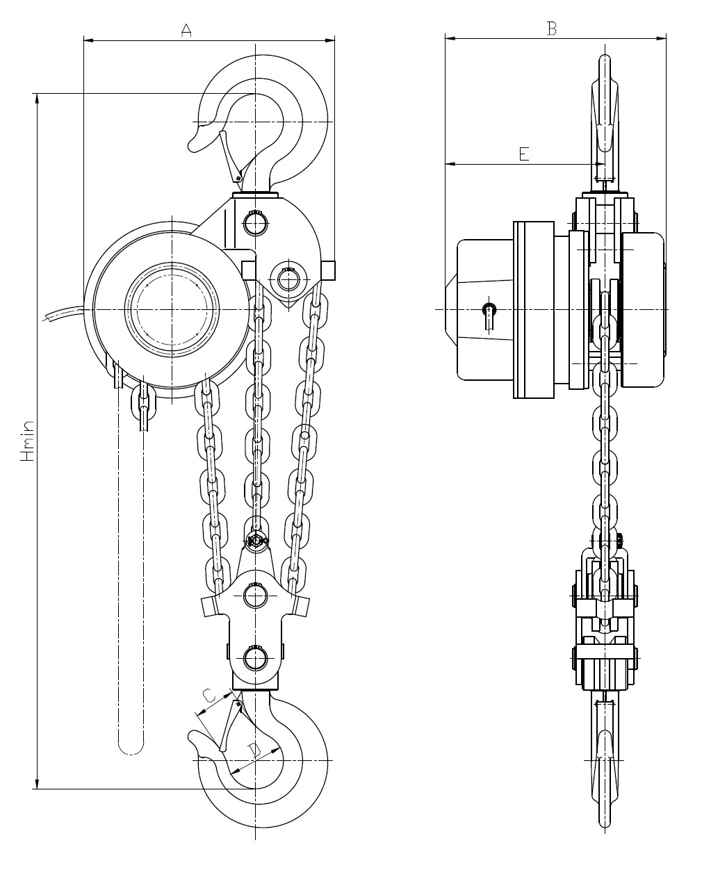 環(huán)鏈電動(dòng)提升機(jī)DHT型7.5噸 環(huán)鏈電動(dòng)提升機(jī)DHT型7.5噸