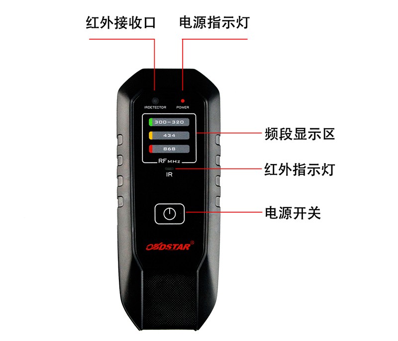 RT100遥控频率红外测试仪