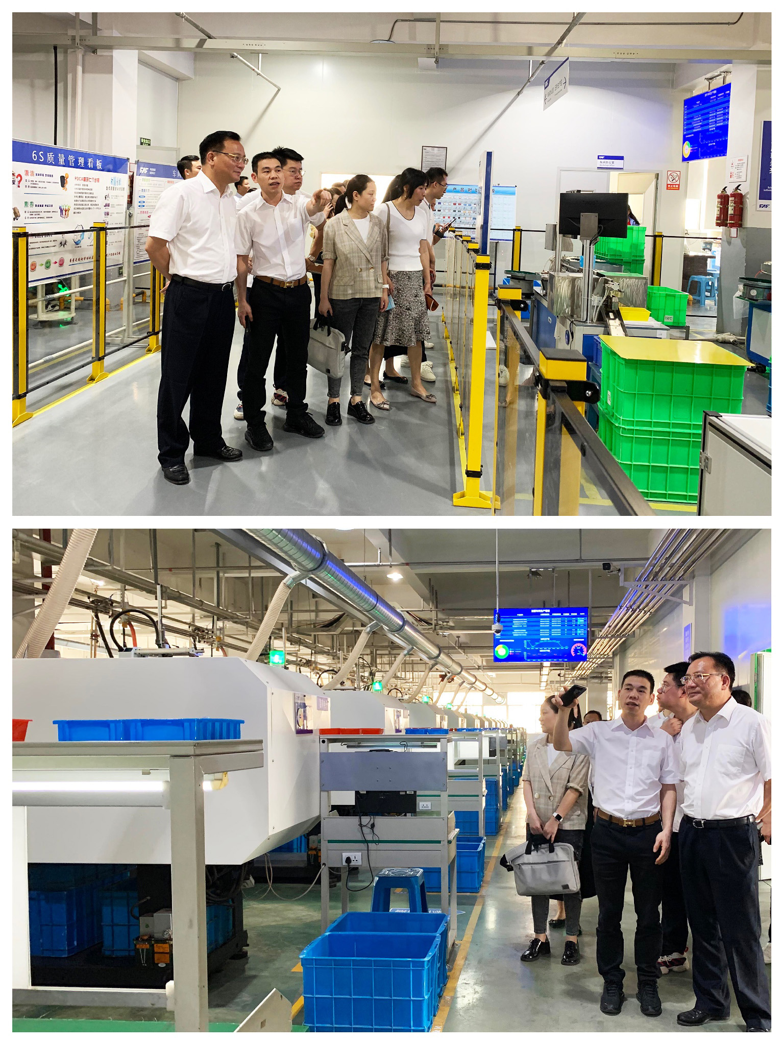 Zhao Minghao led the new generation of entrepreneurs to investigate Jiade electronics Zhao Minghao led the new generation of entrepreneurs to investigate Jiade electronics
