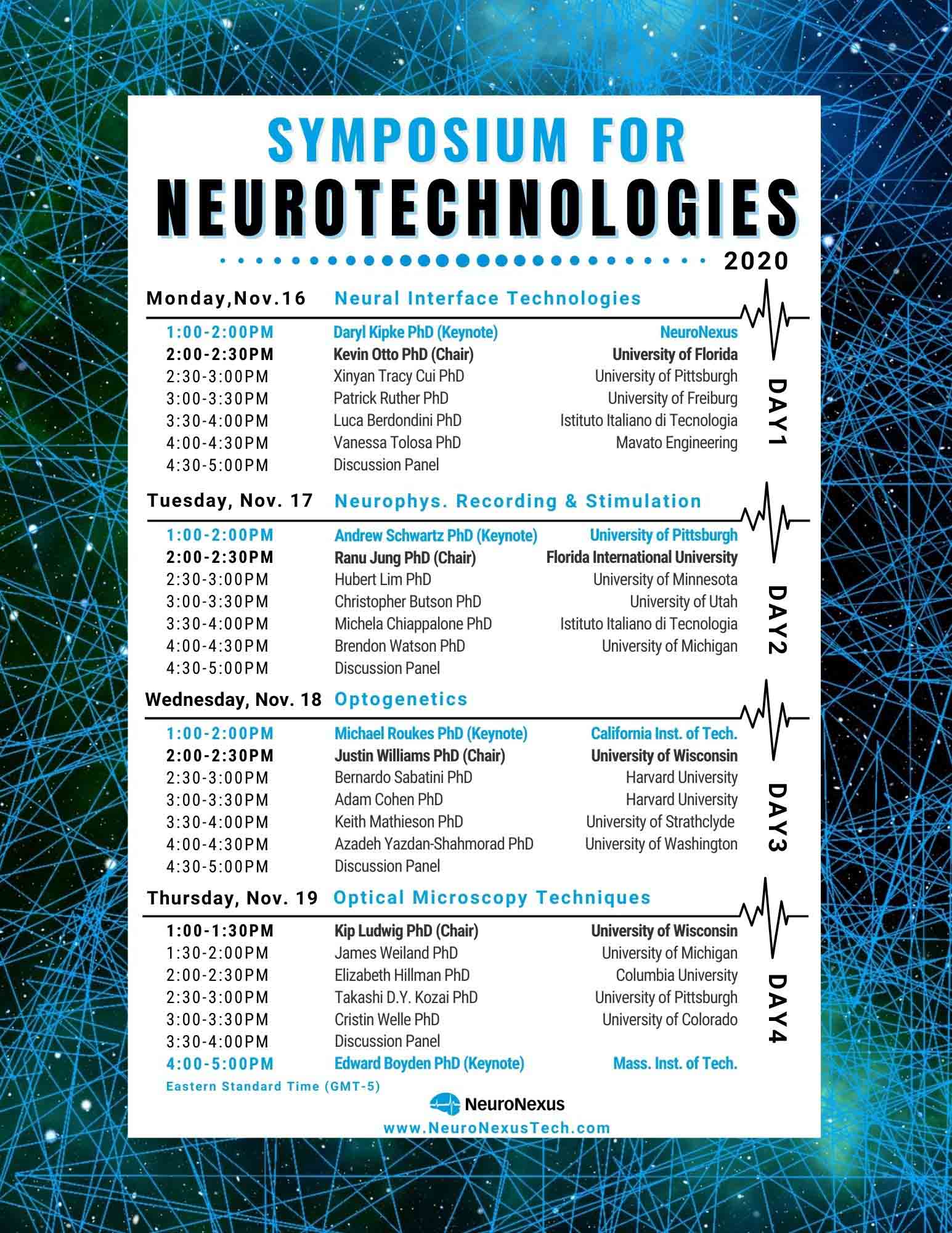 NeuroNexus公司举办神经科学线上研讨会 NeuroNexus公司举办神经科学线上研讨会
