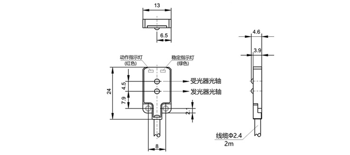 PF12-B15B口OR(短距离)
