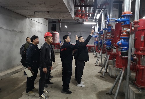 威远县住建局组织验收林恩国际酒店消防工程项目 威远县住建局组织验收林恩国际酒店消防工程项目