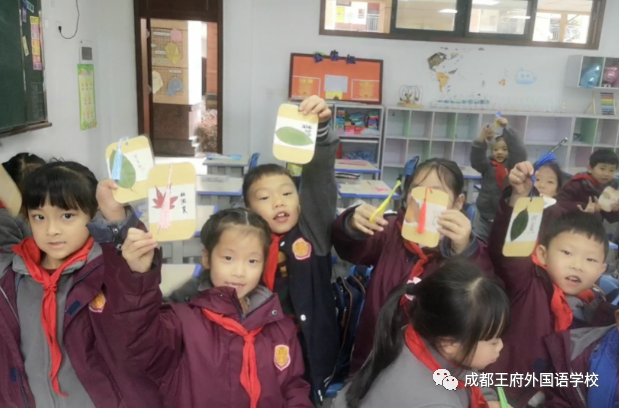 来自成都王府外国语学校的“小小艺术家们”