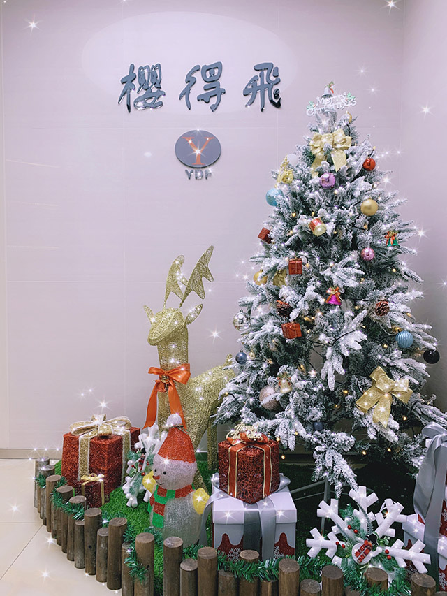 樱得飞祝新老客户圣诞节快乐！