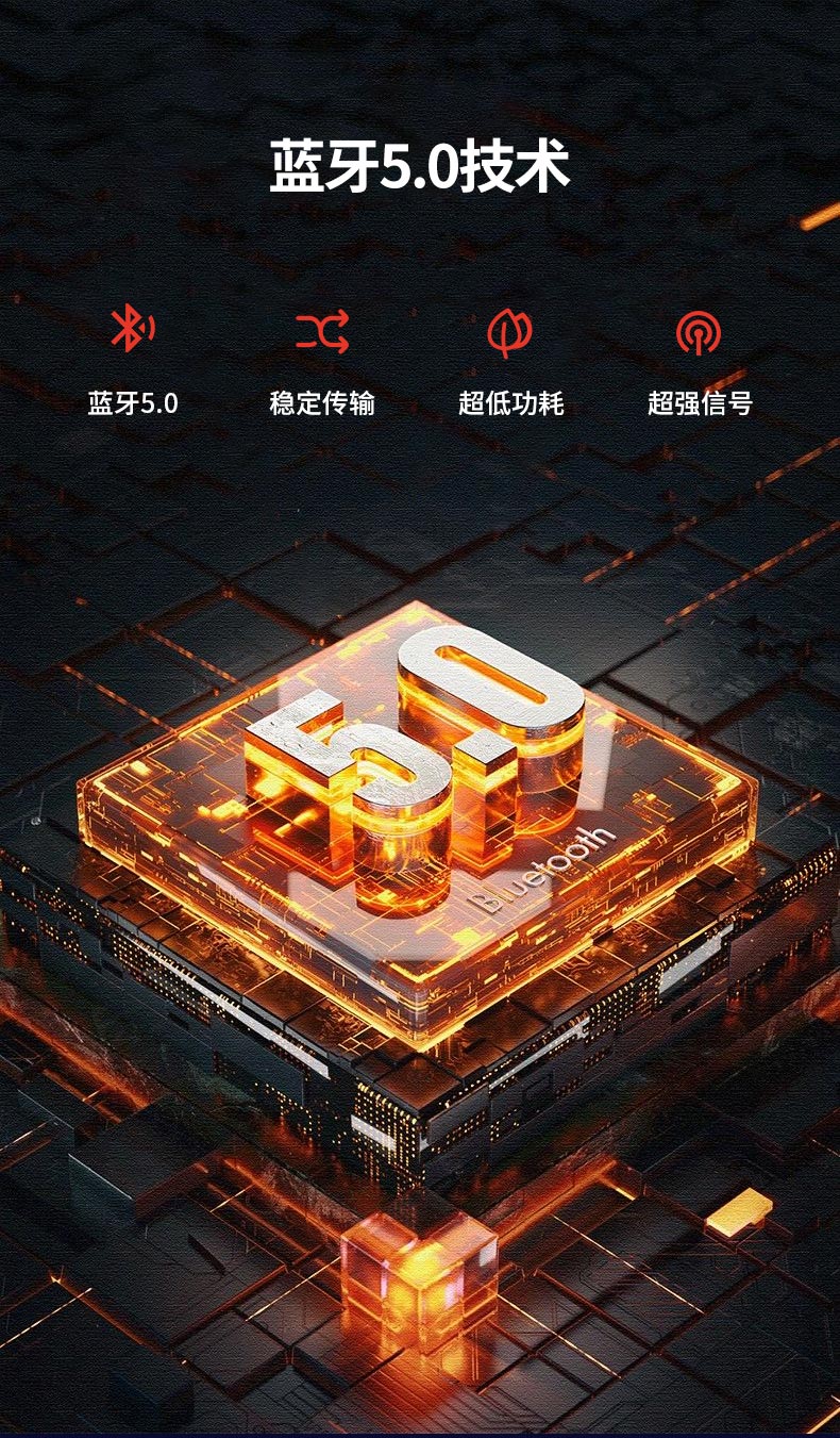 WT-RS1 蓝牙通话录音耳机（红色款）