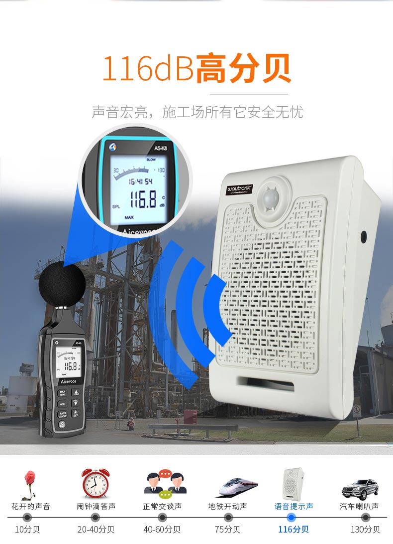 人体感应大声音语音提示器 人体感应大声音语音提示器