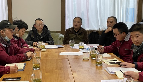 以会代训 维保部召开全员培训大会