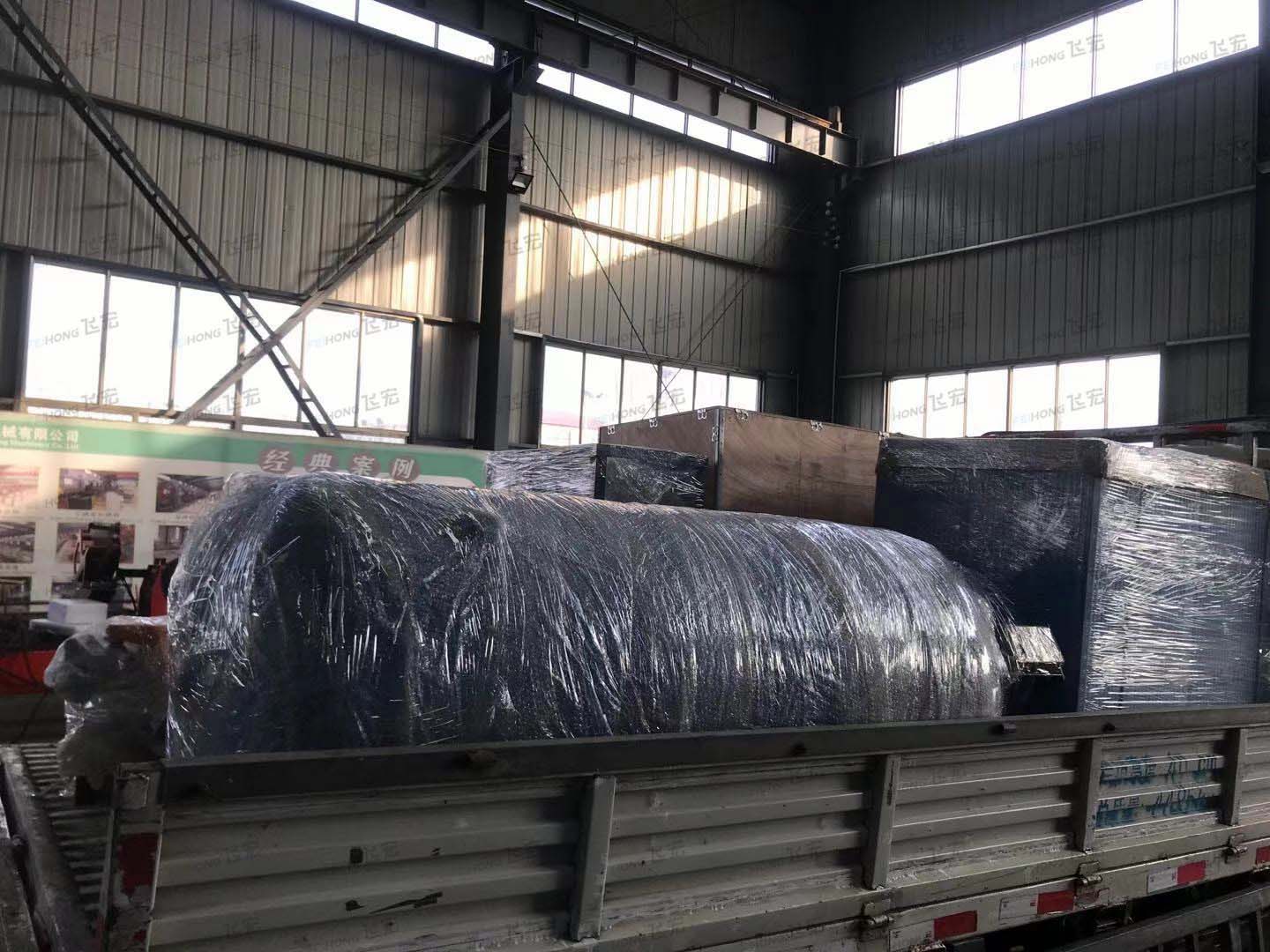 立陶宛客戶定制8套飛宏小型鋼筋加工設(shè)備已裝車完畢發(fā)出 立陶宛客戶定制8套飛宏小型鋼筋加工設(shè)備已裝車完畢發(fā)出