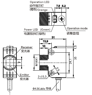 PT18V-D50B口AR