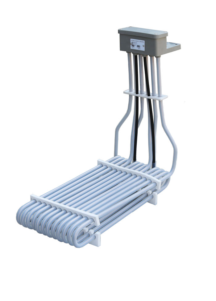 Three Elements L-shaped PTFE Heater