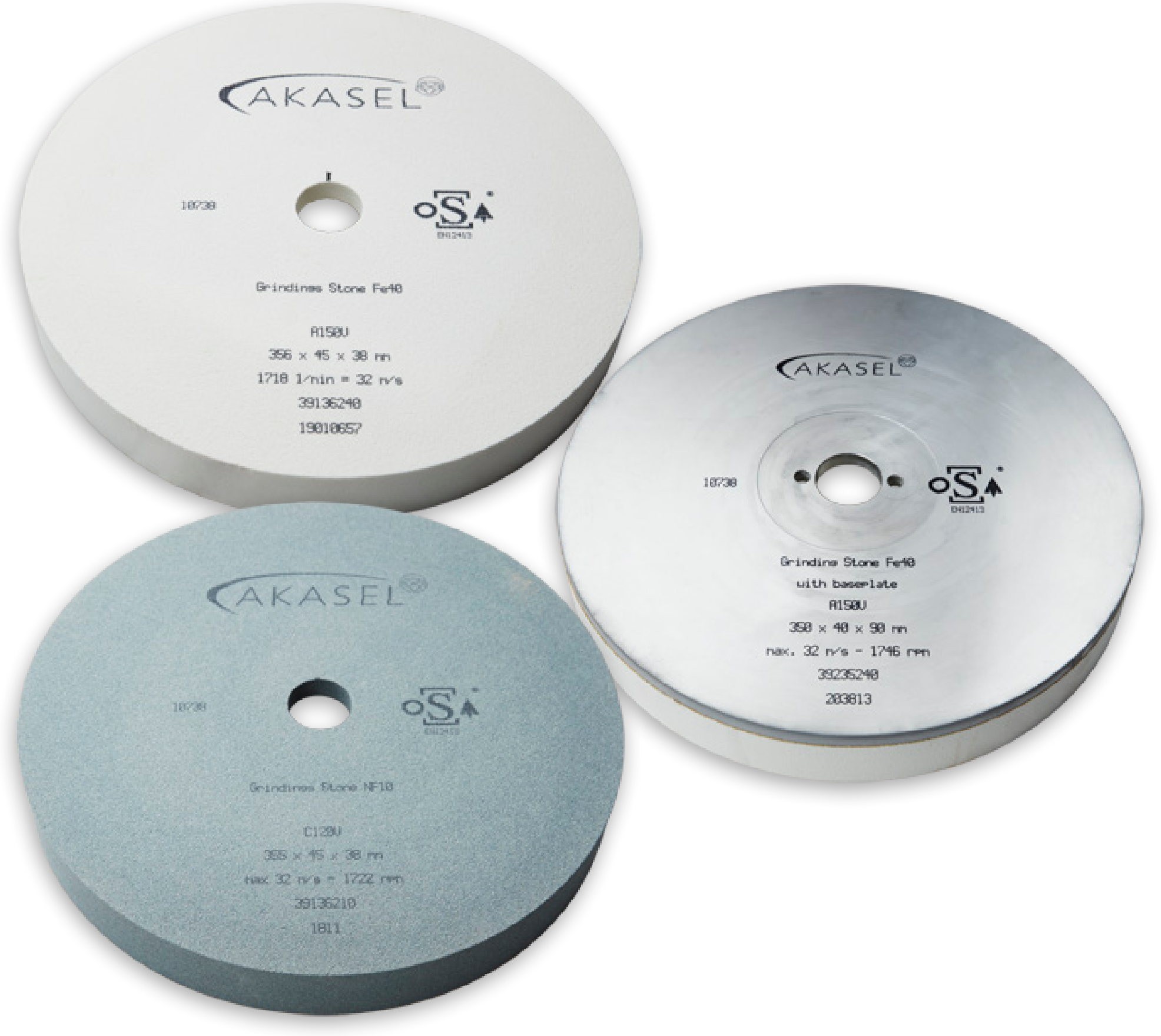 Akasel預(yù)磨砂輪、砂紙、金剛石磨盤