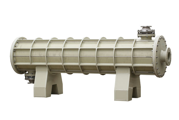 Inline Fluoropolymer Chemical Heat Exchangers Inline Fluoropolymer Chemical Heat Exchangers