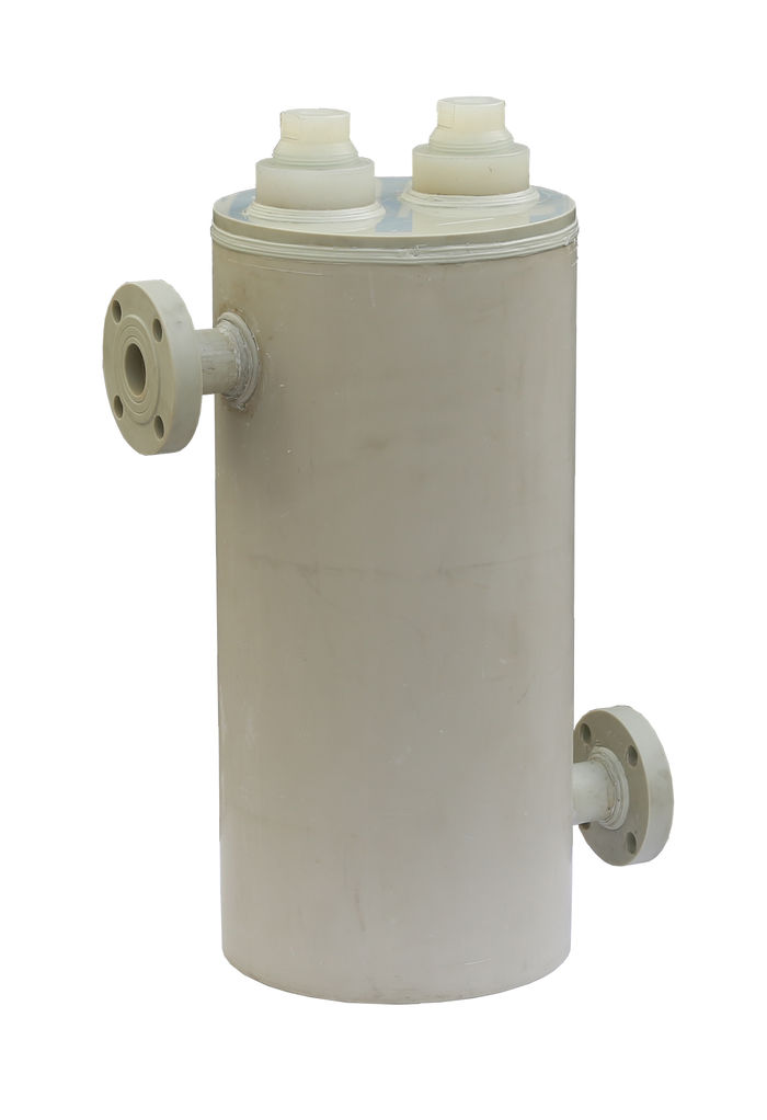 Inline Fluoropolymer Chemical Heat Exchangers Inline Fluoropolymer Chemical Heat Exchangers