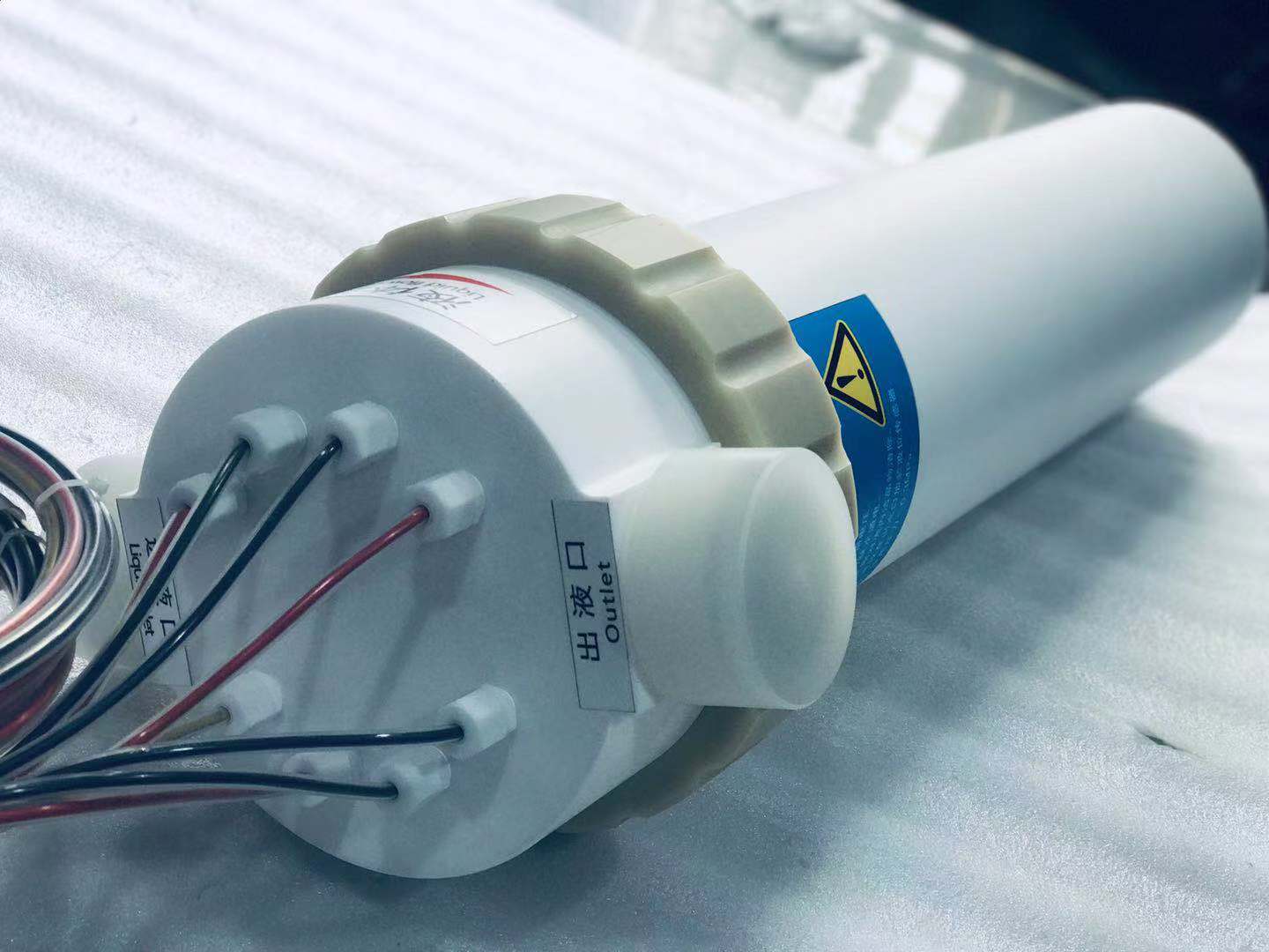 Fluorolymer Inline Chemical Heater
