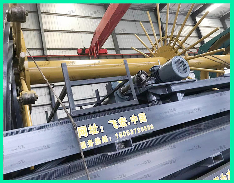 热烈祝贺飞宏FH2200-18型智能钢筋笼滚焊机装车完毕顺利发出 热烈祝贺飞宏FH2200-18型智能钢筋笼滚焊机装车完毕顺利发出