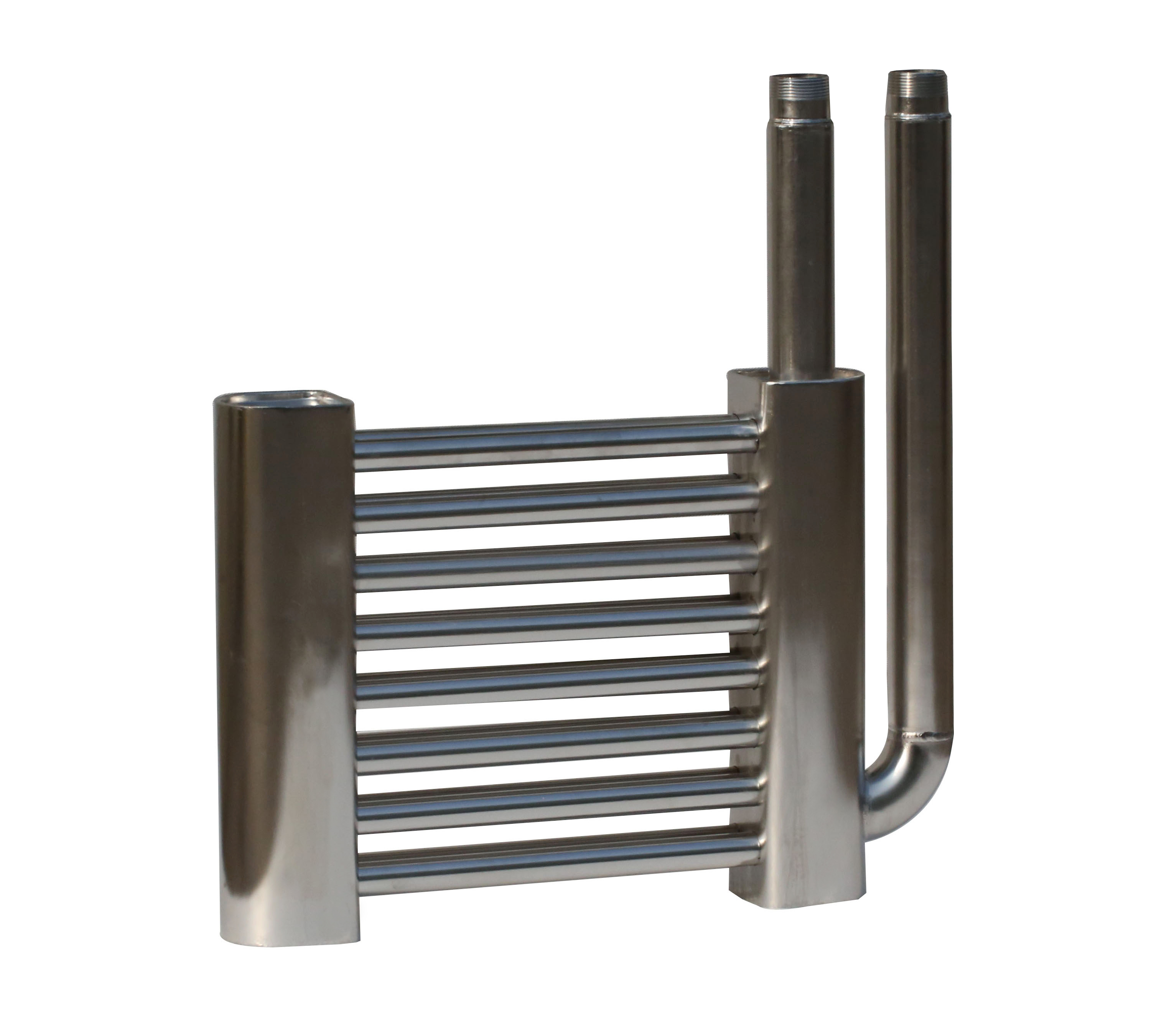 Double Round Metal Immersion Coils Heat Exchangers