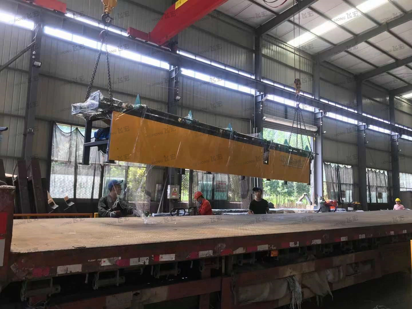 喜訊!熱烈祝賀飛宏智能鋼筋鋸切套絲打磨生產(chǎn)線裝車完畢順利發(fā)出 喜訊!熱烈祝賀飛宏智能鋼筋鋸切套絲打磨生產(chǎn)線裝車完畢順利發(fā)出