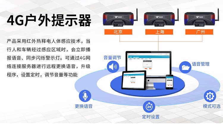 WT-W22远程管理语音提示器 WT-W22远程管理语音提示器
