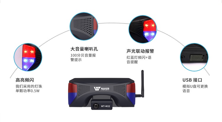 WT-W22远程管理语音提示器 WT-W22远程管理语音提示器