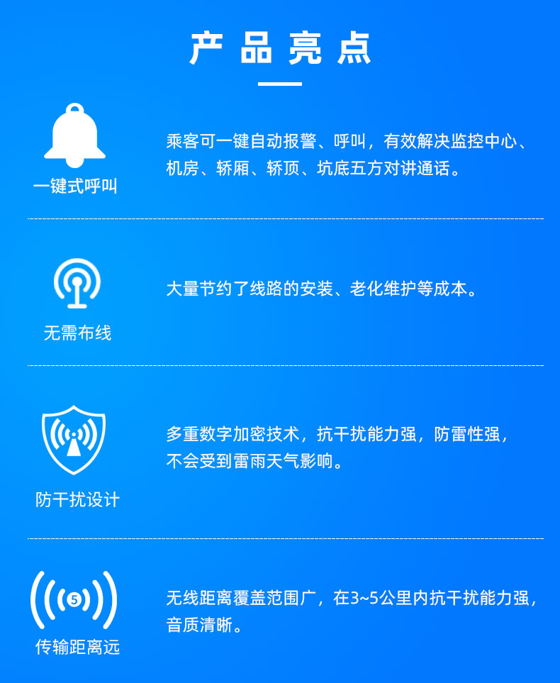 电梯语音对讲系统