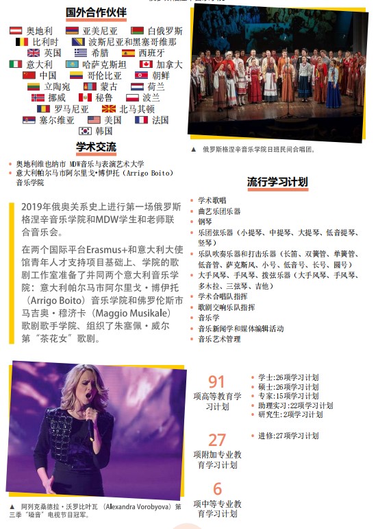 2022年俄罗斯莫斯科格涅辛音乐学院招生简章