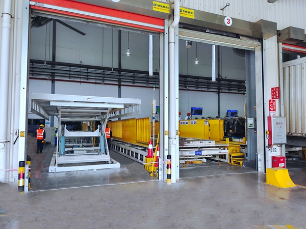 SOUTHWORTH Customized Dock Lift for Auto Parts Industry SOUTHWORTH Customized Dock Lift for Auto Parts Industry
