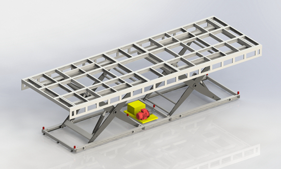 SOUTHWORTH Customized Dock Lift for Auto Parts Industry SOUTHWORTH Customized Dock Lift for Auto Parts Industry