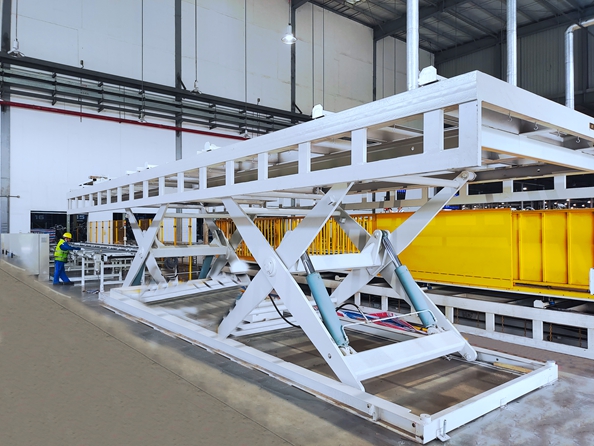 SOUTHWORTH Customized Dock Lift for Auto Parts Industry SOUTHWORTH Customized Dock Lift for Auto Parts Industry