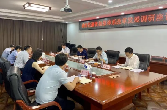 省再担保公司董事长李平产到咸阳担保调研政府性融资担保体系建设情况