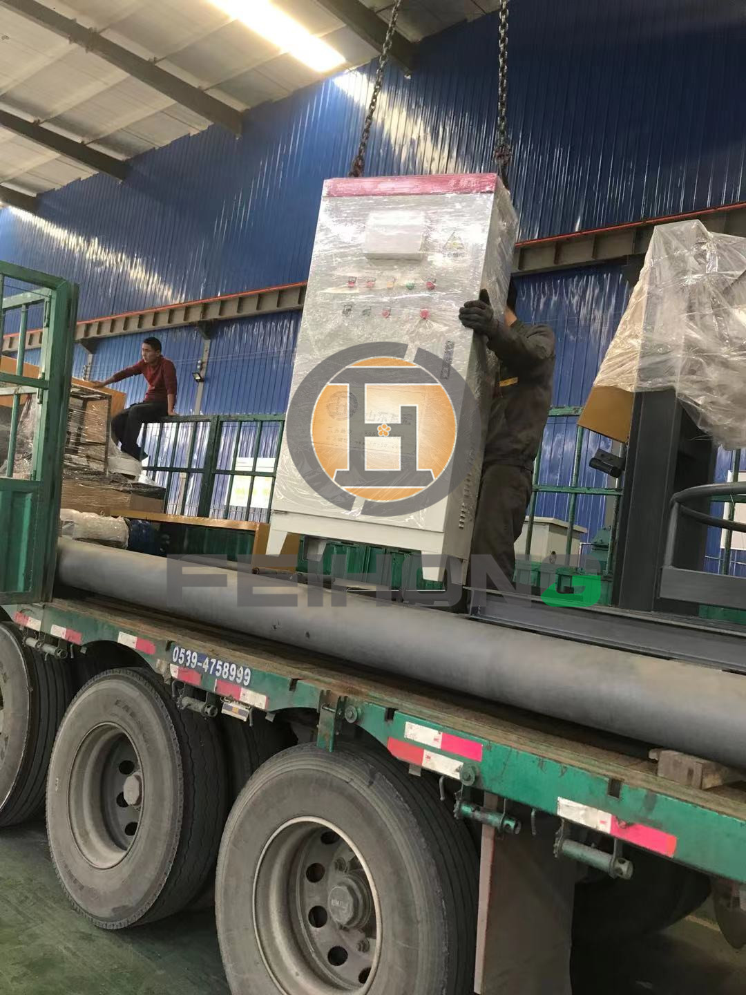 喜訊!熱烈祝賀飛宏6套智能鋼筋加工設(shè)備裝車(chē)完畢順利發(fā)出 喜訊!熱烈祝賀飛宏6套智能鋼筋加工設(shè)備裝車(chē)完畢順利發(fā)出