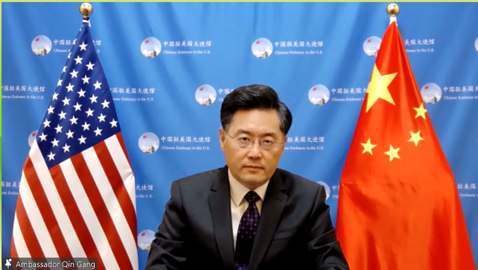 秦刚谈中美关系:美方有几个问题一直没有说清楚 秦刚谈中美关系:美方有几个问题一直没有说清楚