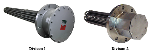 Explosion-Proof Flanged Immersion Heaters Explosion-Proof Flanged Immersion Heaters
