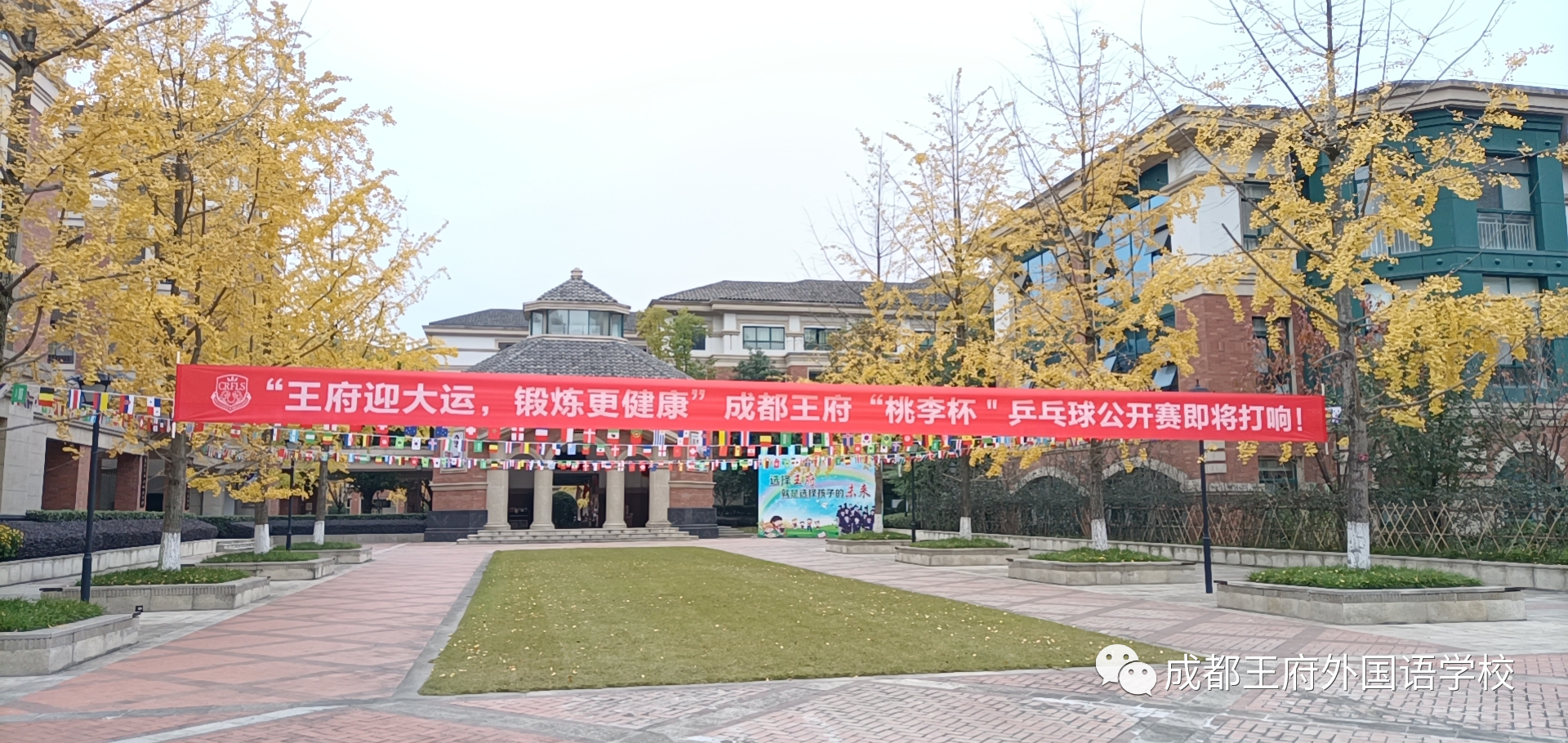 王府迎大运，锻炼更健康——成都王府开展“桃李杯”乒乓球公开赛
