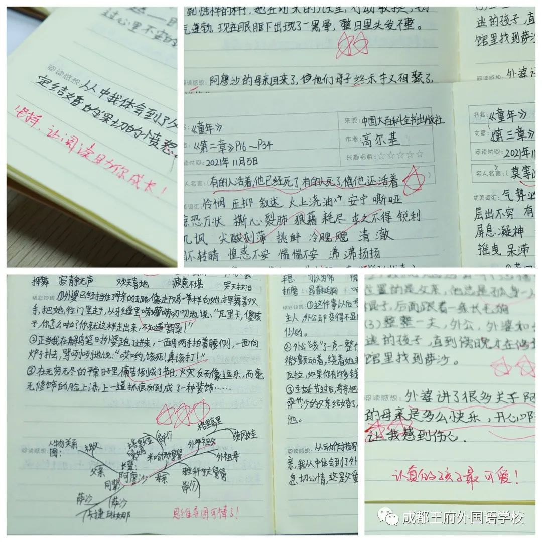 落实“双减”工作，推动“教育质效双增” ——成都王府开展教师作业批改展评活动