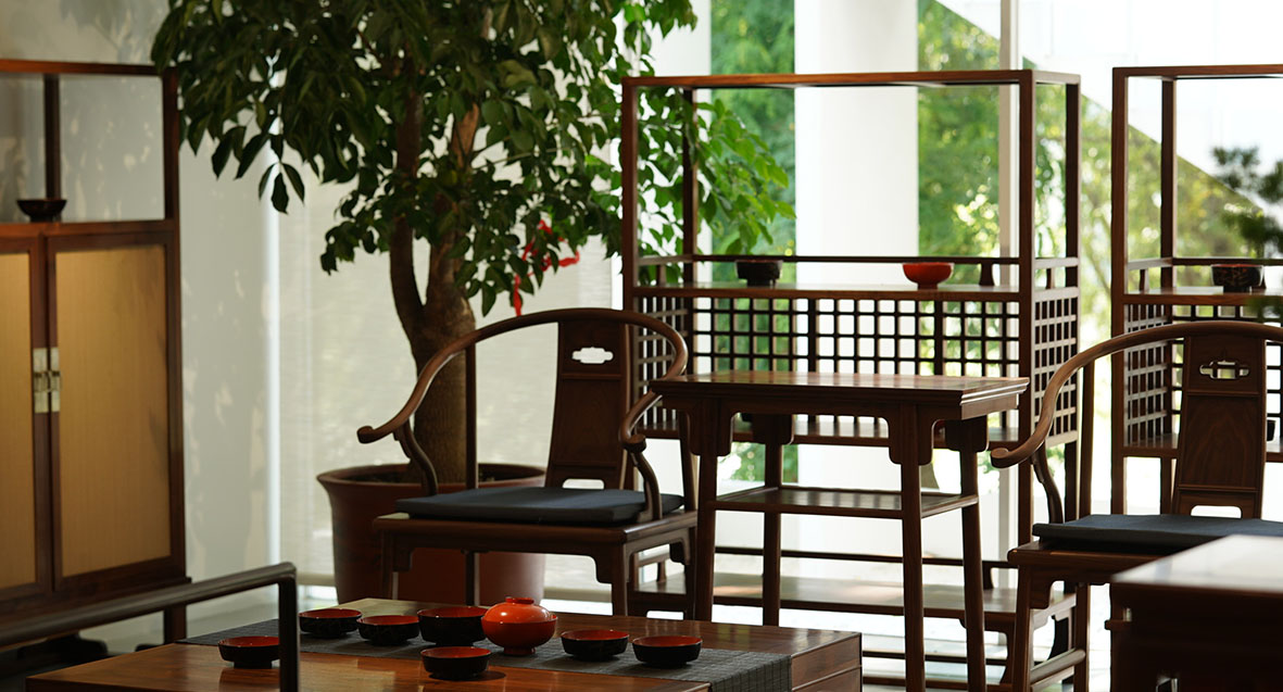早雨 茶格