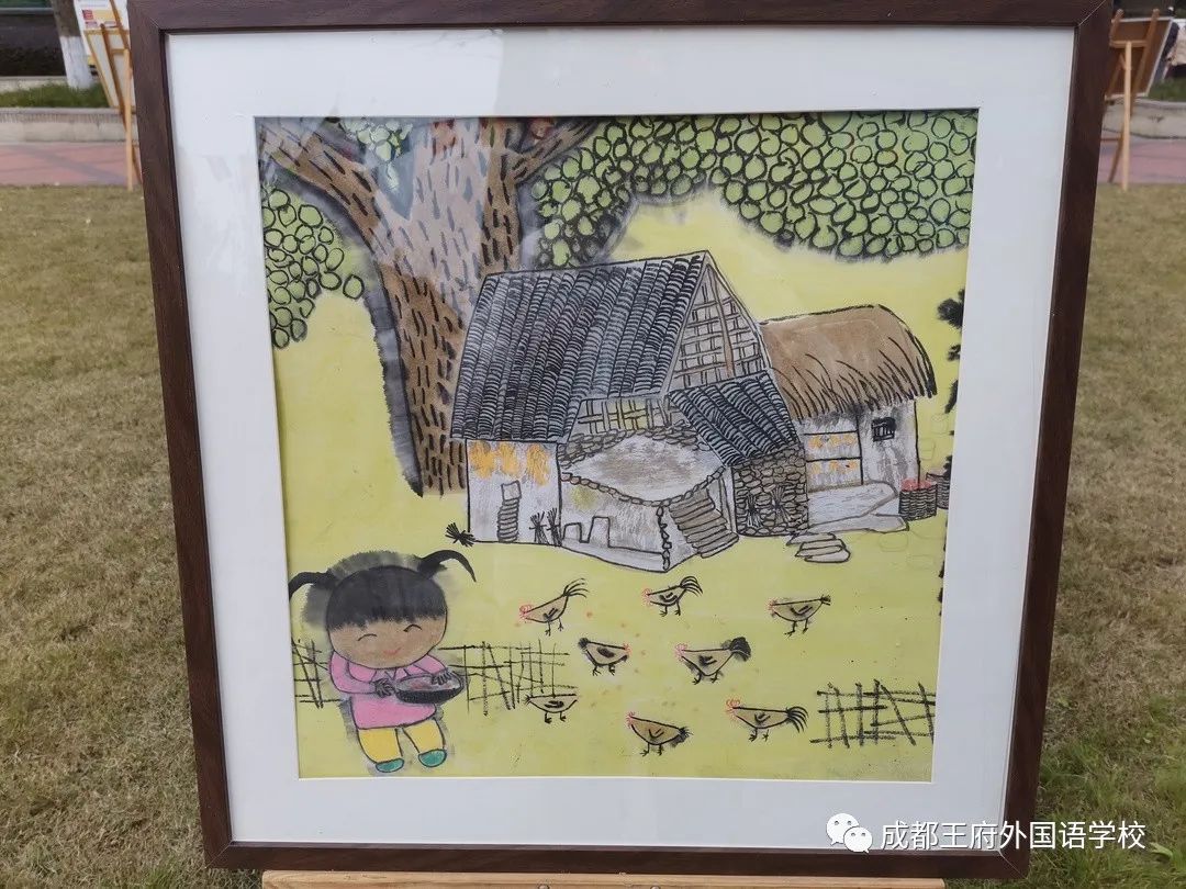 人小志高，卓尔不凡——成都王府外国语学校举办万小凡同学个人画展