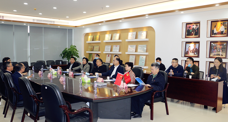 厦门市政协副主席薛祺安一行莅临纵横集团调研指导 厦门市政协副主席薛祺安一行莅临纵横集团调研指导