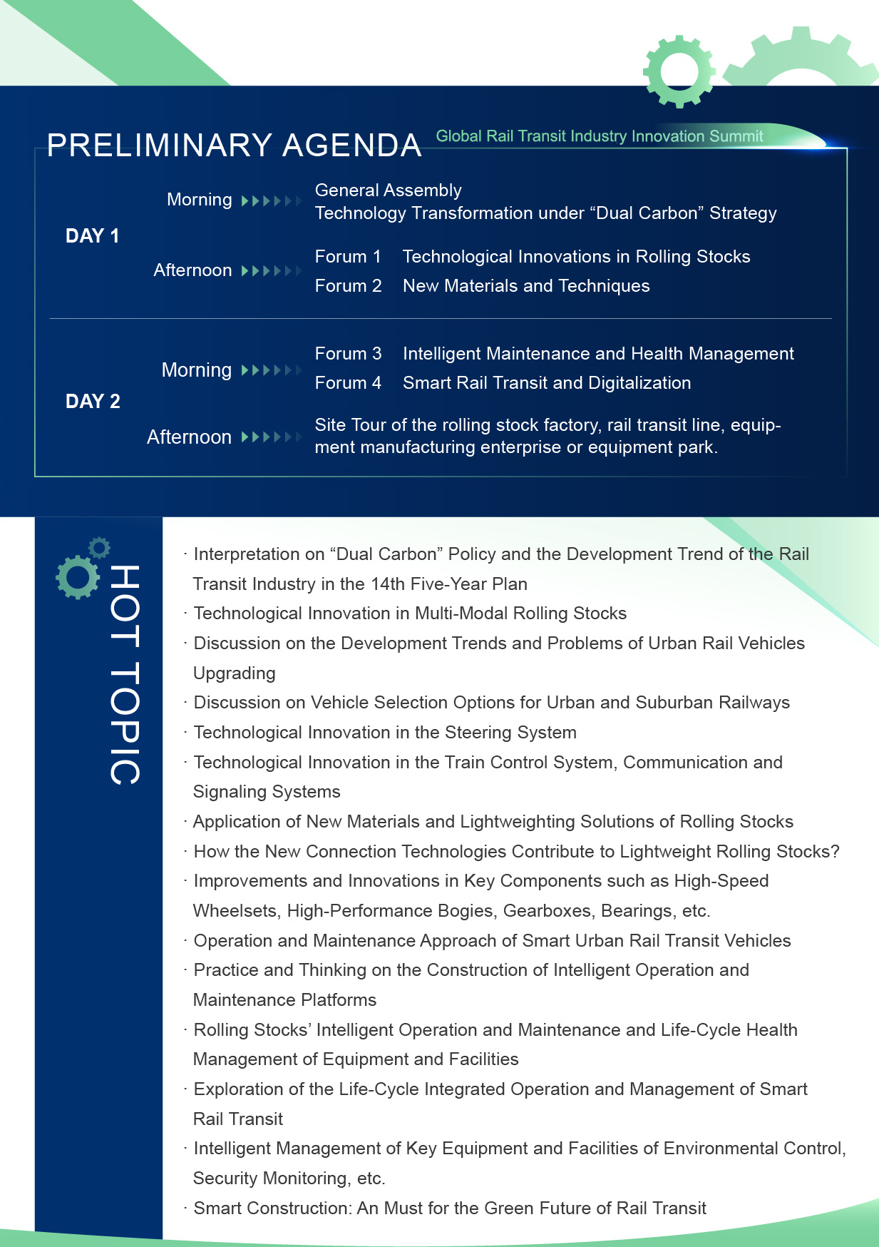 The 2nd Global Rail Transit Industry nnovation Summit