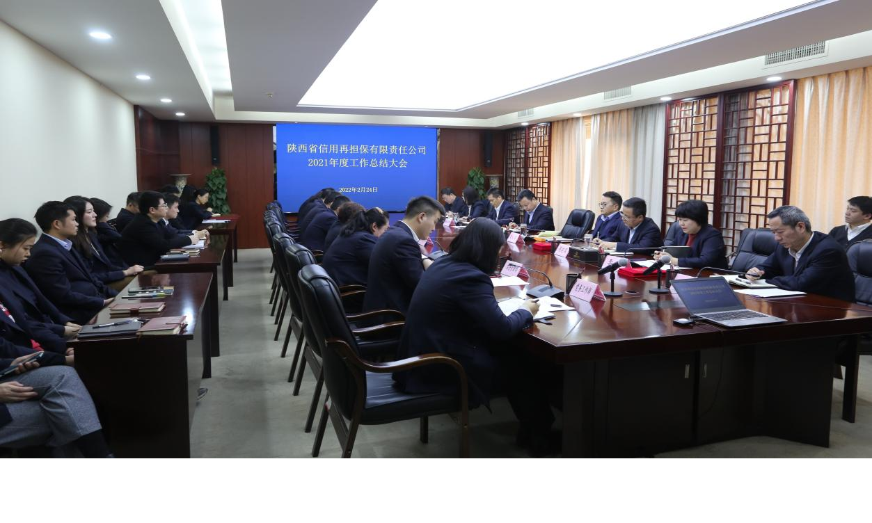 省再担保公司召开2021年度工作总结会 省再担保公司召开2021年度工作总结会