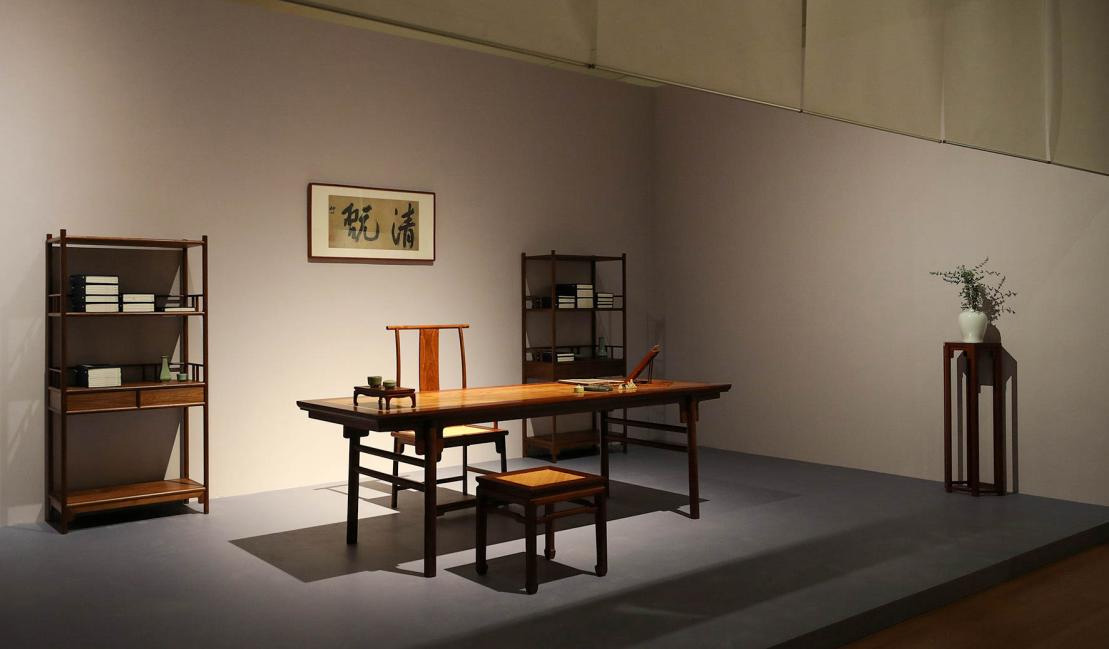 溪山清远家具,为明代吴门书法原作营造文人空间 溪山清远家具,为明代吴门书法原作营造文人空间